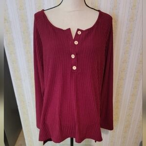 NWOT Boutique Top Sz 1X